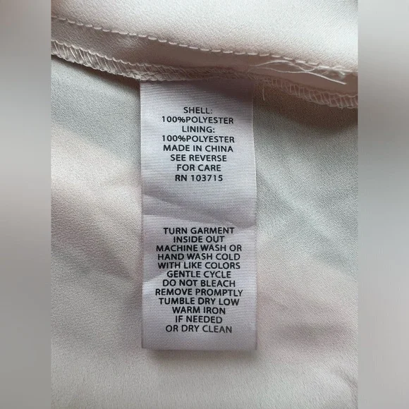 Nanette Lepore NEW Blush Pink sleeveless Pintuck pleated button down dress Sz 6 - Picture 11 of 12